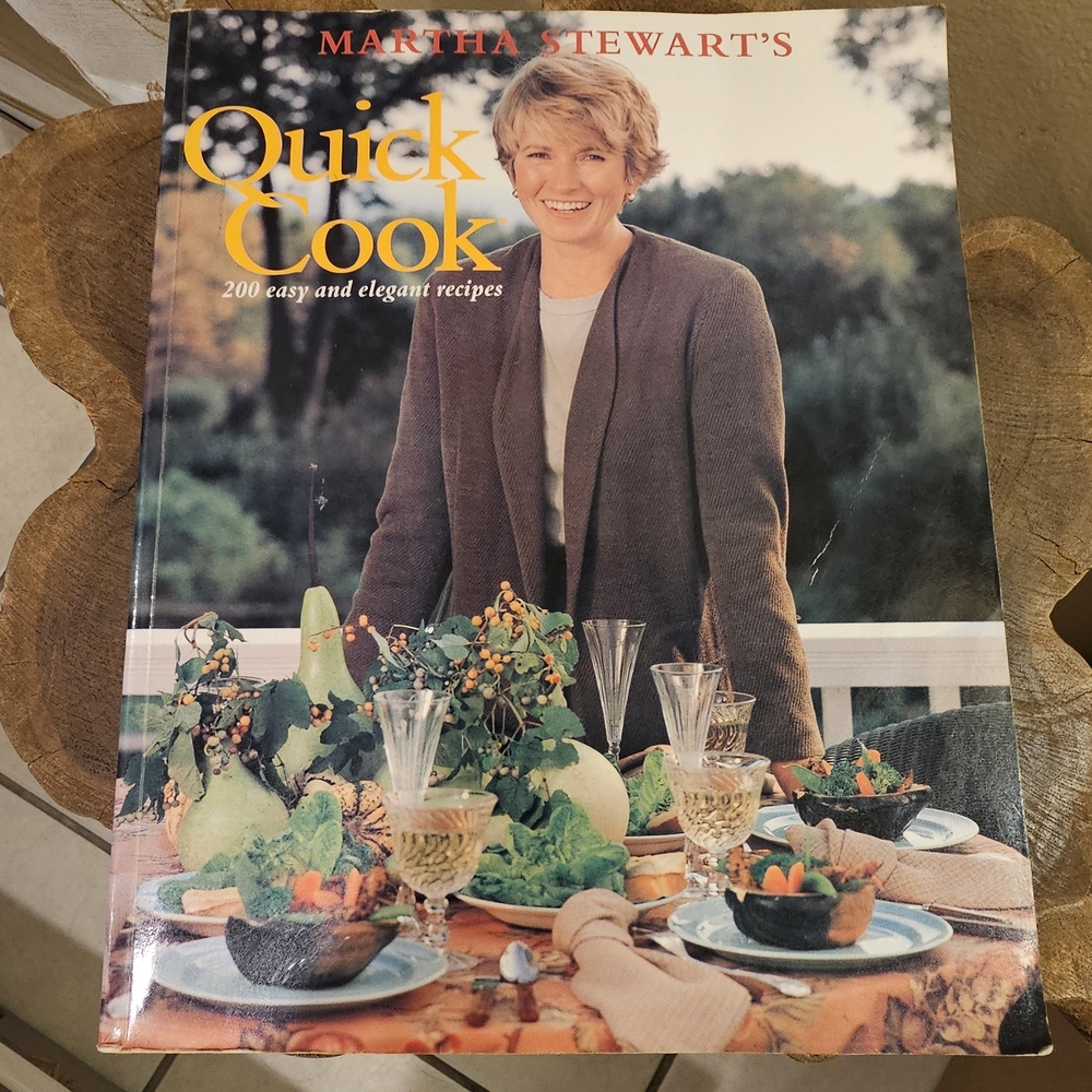 Martha Stewart's Quick Cook - Elegant Recipes in Brown and Green